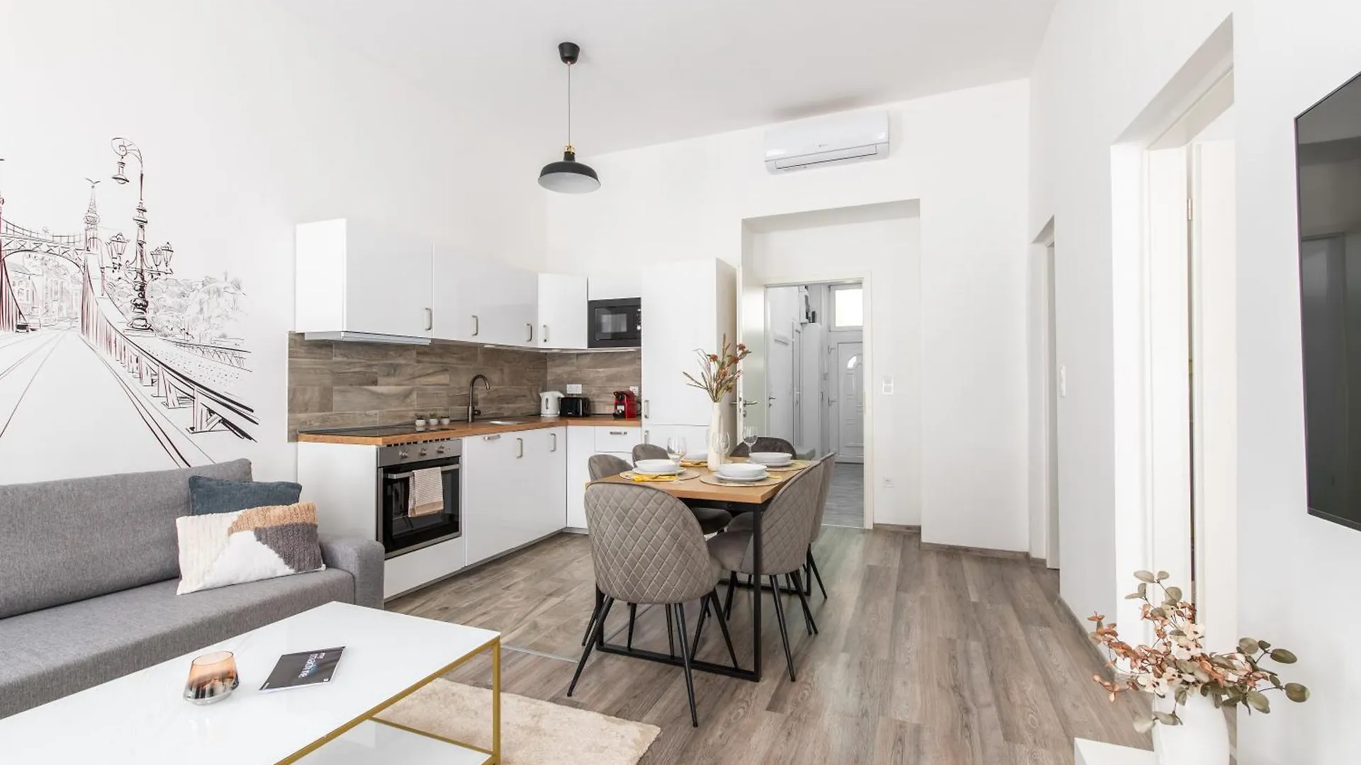 Central Klauzal Ac 2Br Apartment Budapest